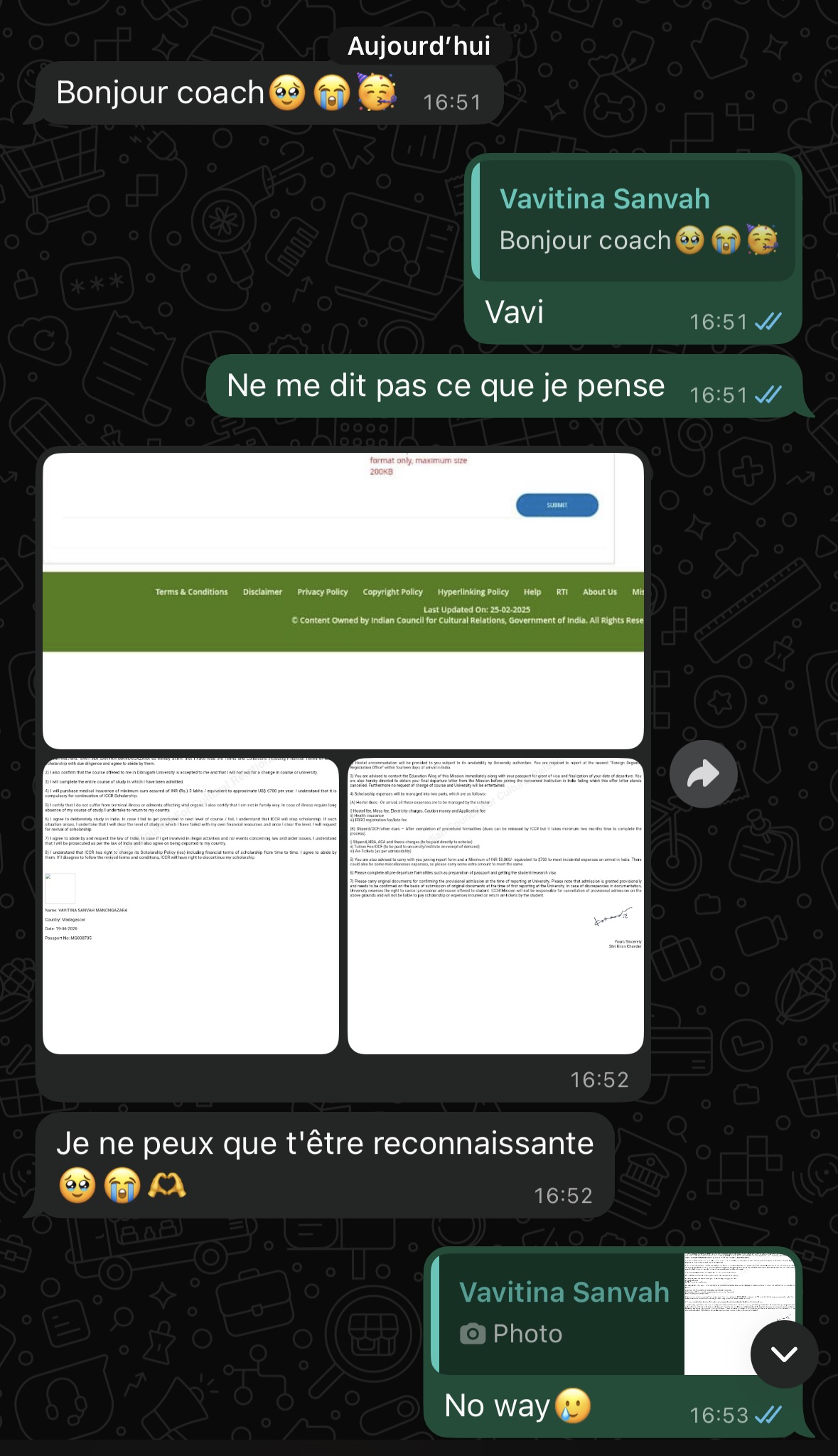 Témoignage ARES 3
